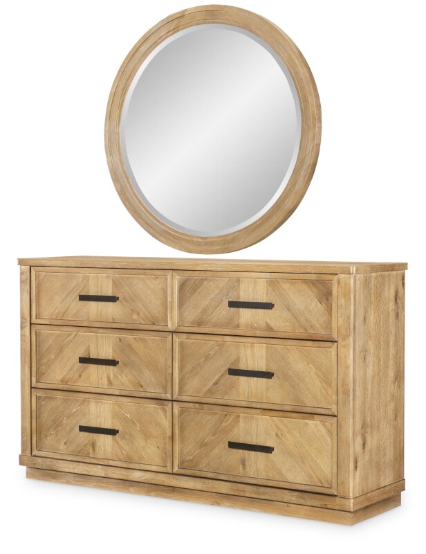 4380 Torrance BR Round Mirror 43800600