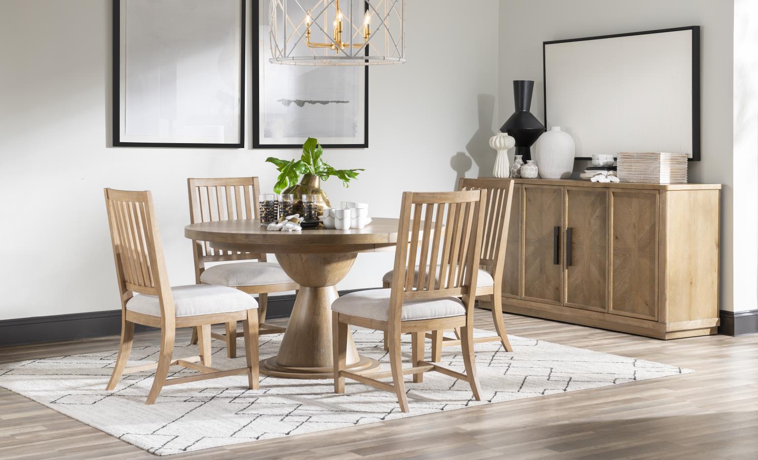 Complete Round Dining Table 4380521K