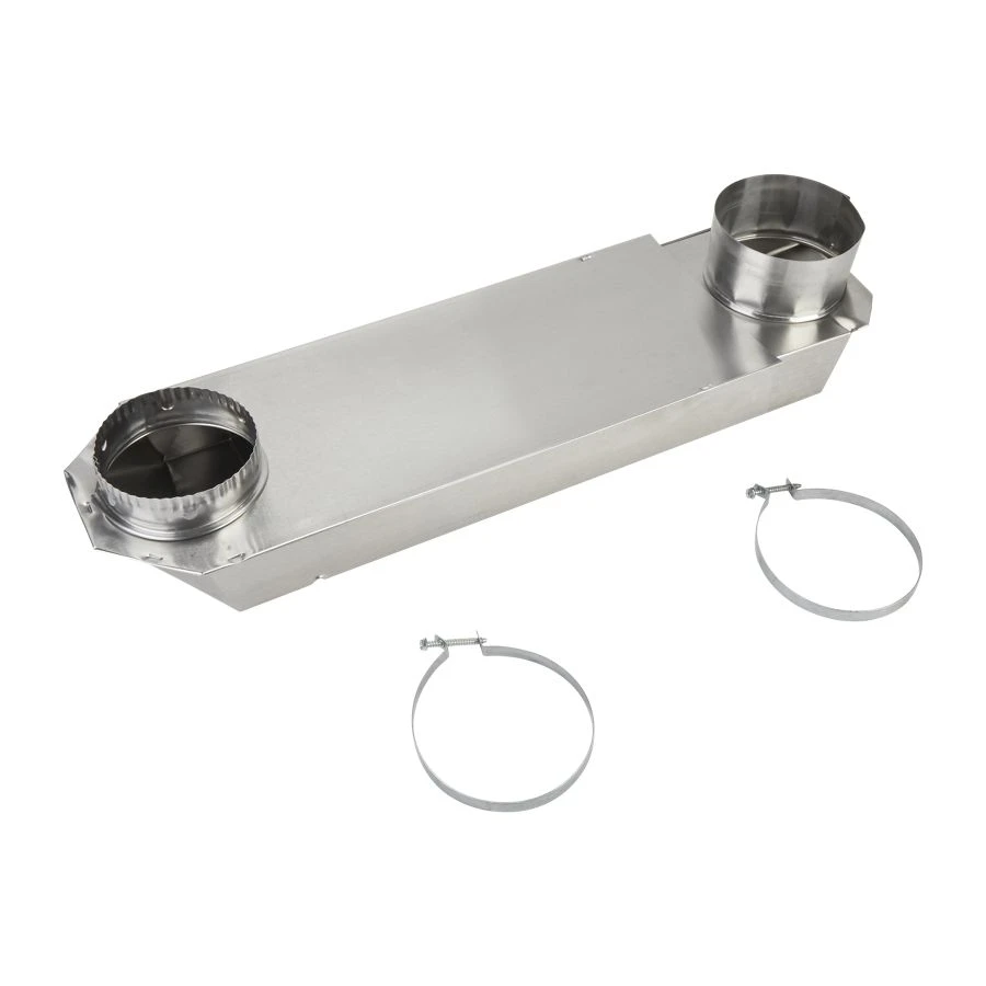 18"-29" Dryer Telescoping Vent Periscope for 2.5" clearance, with 1 male snap-lock fitting and draw-band collar 4396011RP