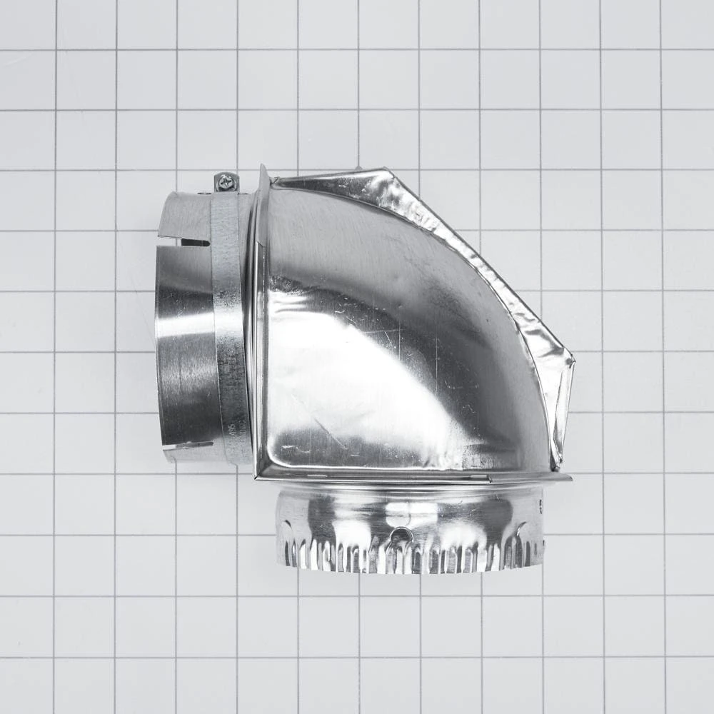 90 Degree 5" Diameter Dryer Exhaust Wall Elbow Bulk Qty 24 4396020BULK