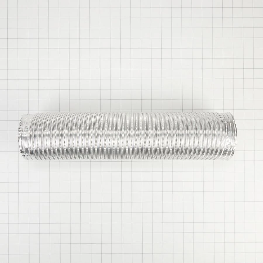 5' Dryer Flexible Vent Hose with slit-cuff ends for female 4" openings 4396033RP