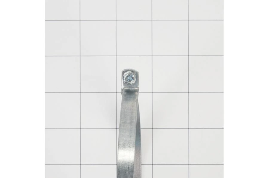 8' Dryer Exhaust Duct Kit with slit-cuff ends for male or female 4" openings, including 2 clamps 4396727RP