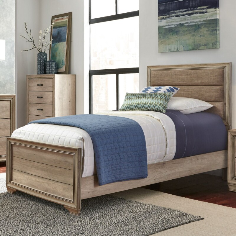 Sun Valley Twin Uph Headboard & Footboard 439BR11HF