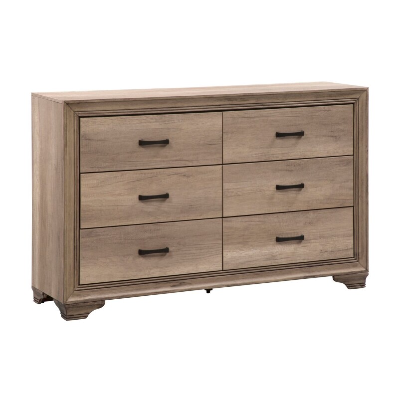 Sun Valley 6 Drawer Dresser 439BR31