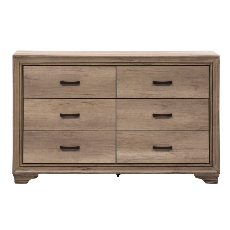 Sun Valley 6 Drawer Dresser 439BR31