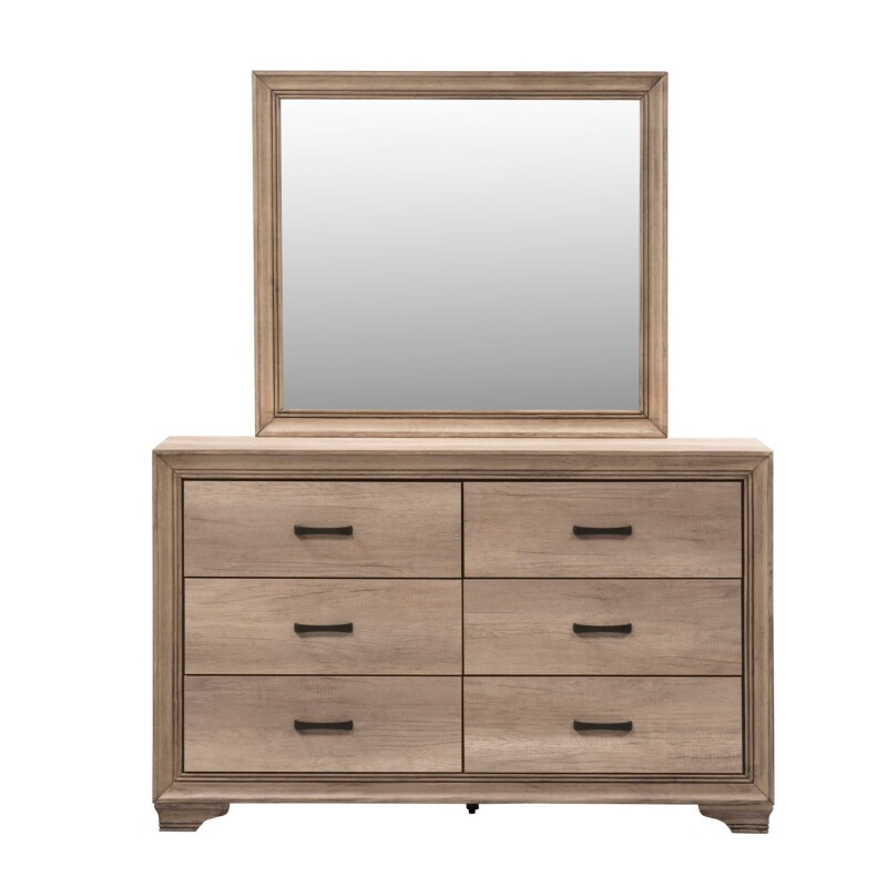 Sun Valley 6 Drawer Dresser 439BR31