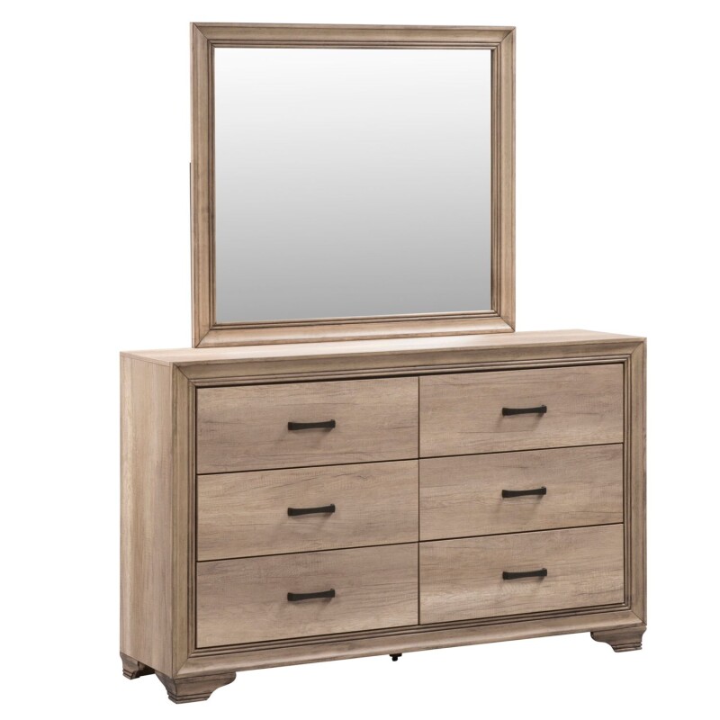 Sun Valley Dresser & Mirror 439BRDM