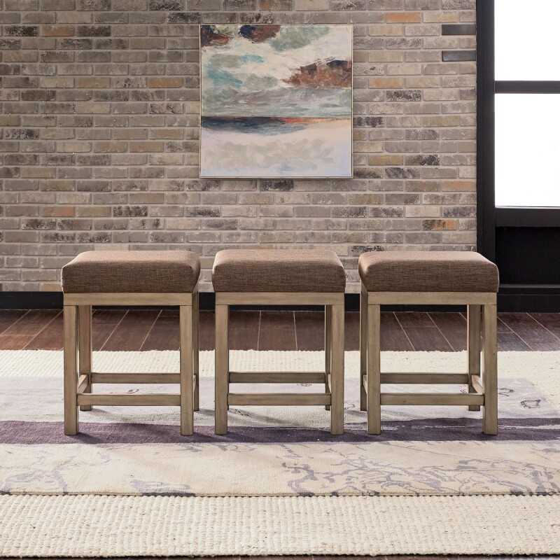 Sun Valley Uph Console Stools (3 Piece Set) 439OT3STL