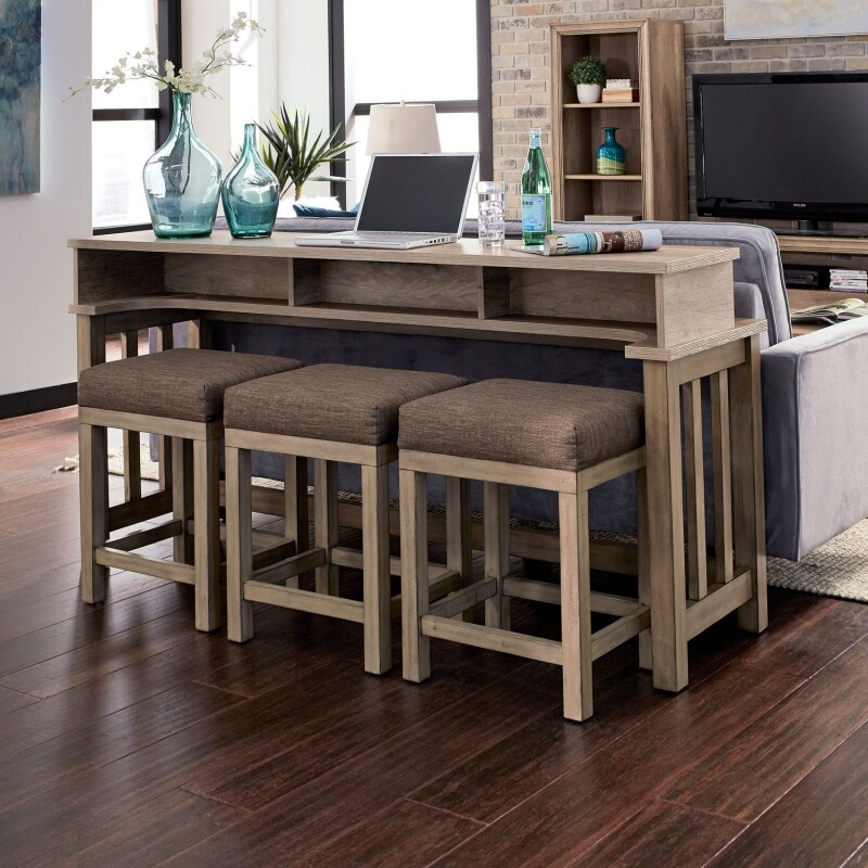 Sun Valley Console Bar Table 439OT7436