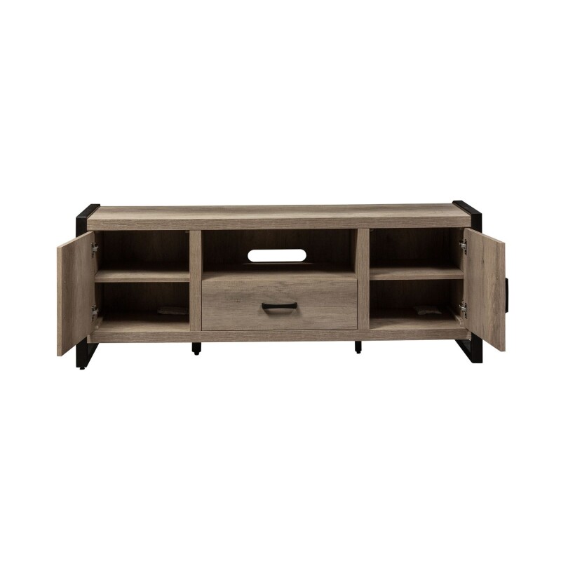Sun Valley 64 Inch TV Console w/ Faux Metal 439TV64