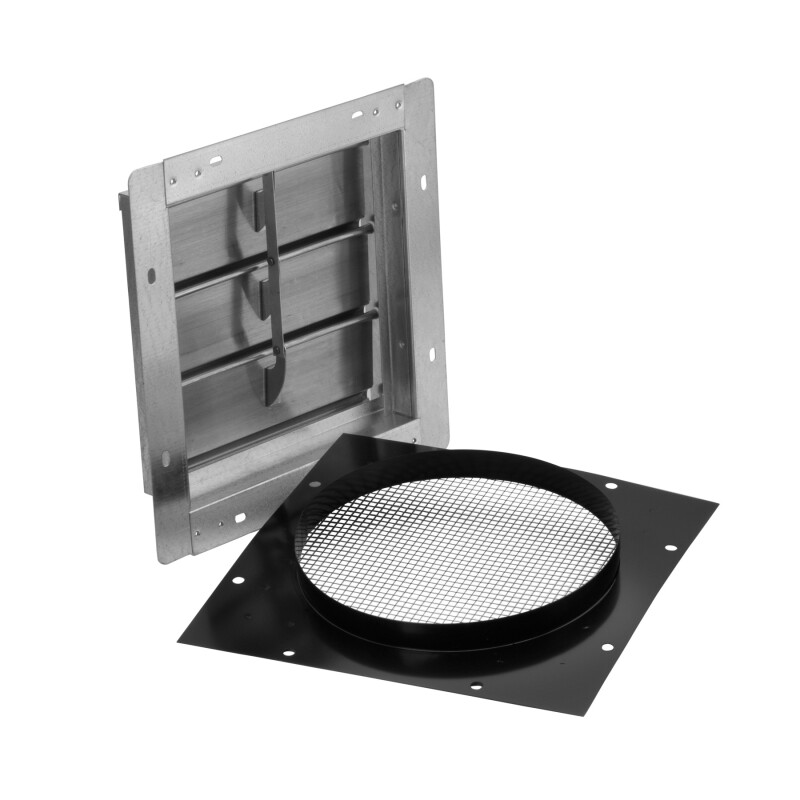 Broan Broan-NuTone 10-Inch Wall Cap for Range Hoods and Bath Ventilation Fans Stainless Steel 441 Picture 1