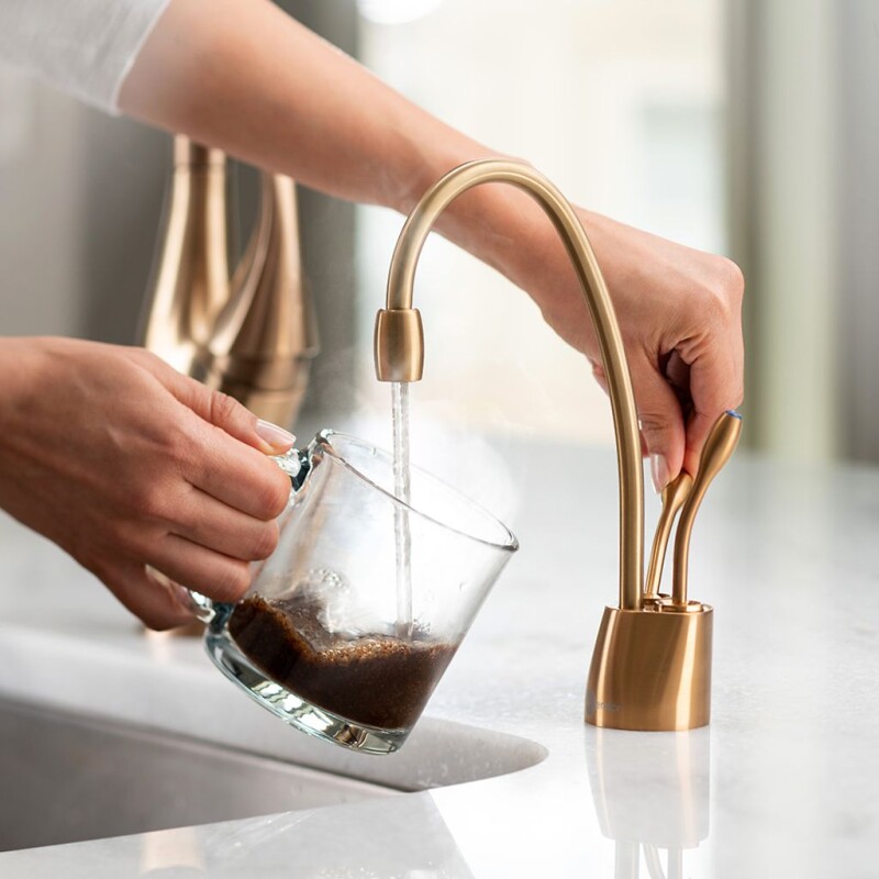 Indulge Contemporary Hot/Cool Faucet (F-HC1100-French Gold) 44252H