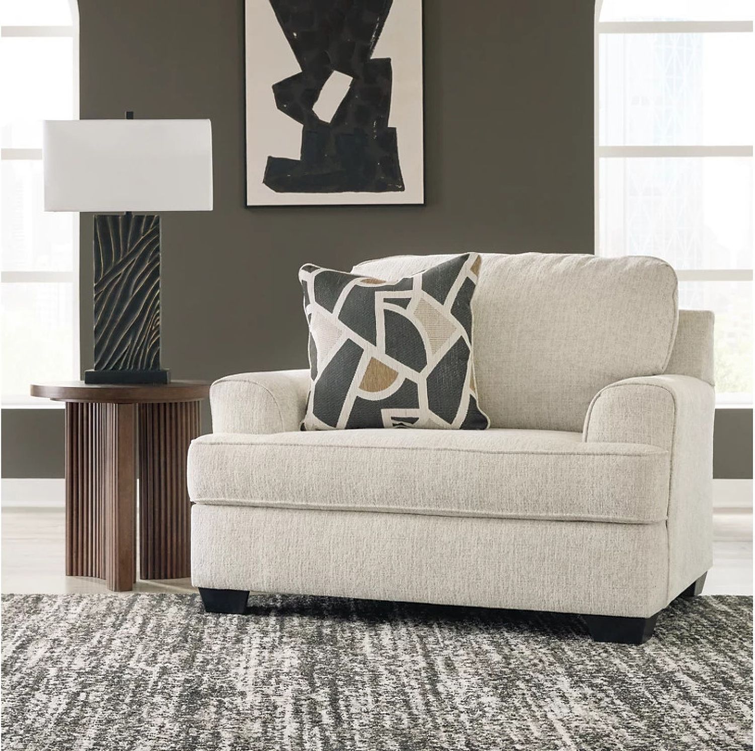 Heartcort Oversized Chair In Quartz 4460423