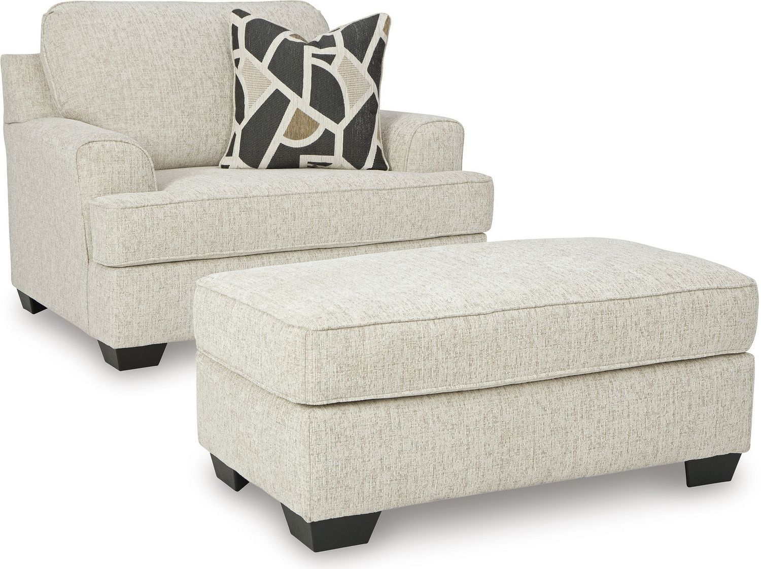 Heartcort Oversized Chair In Quartz 4460423
