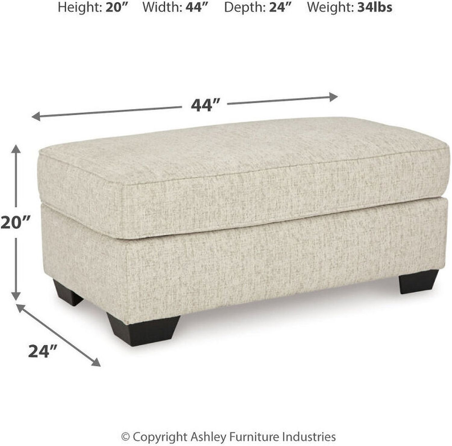 Heartcort Oversized Chair and Ottoman 44604U1