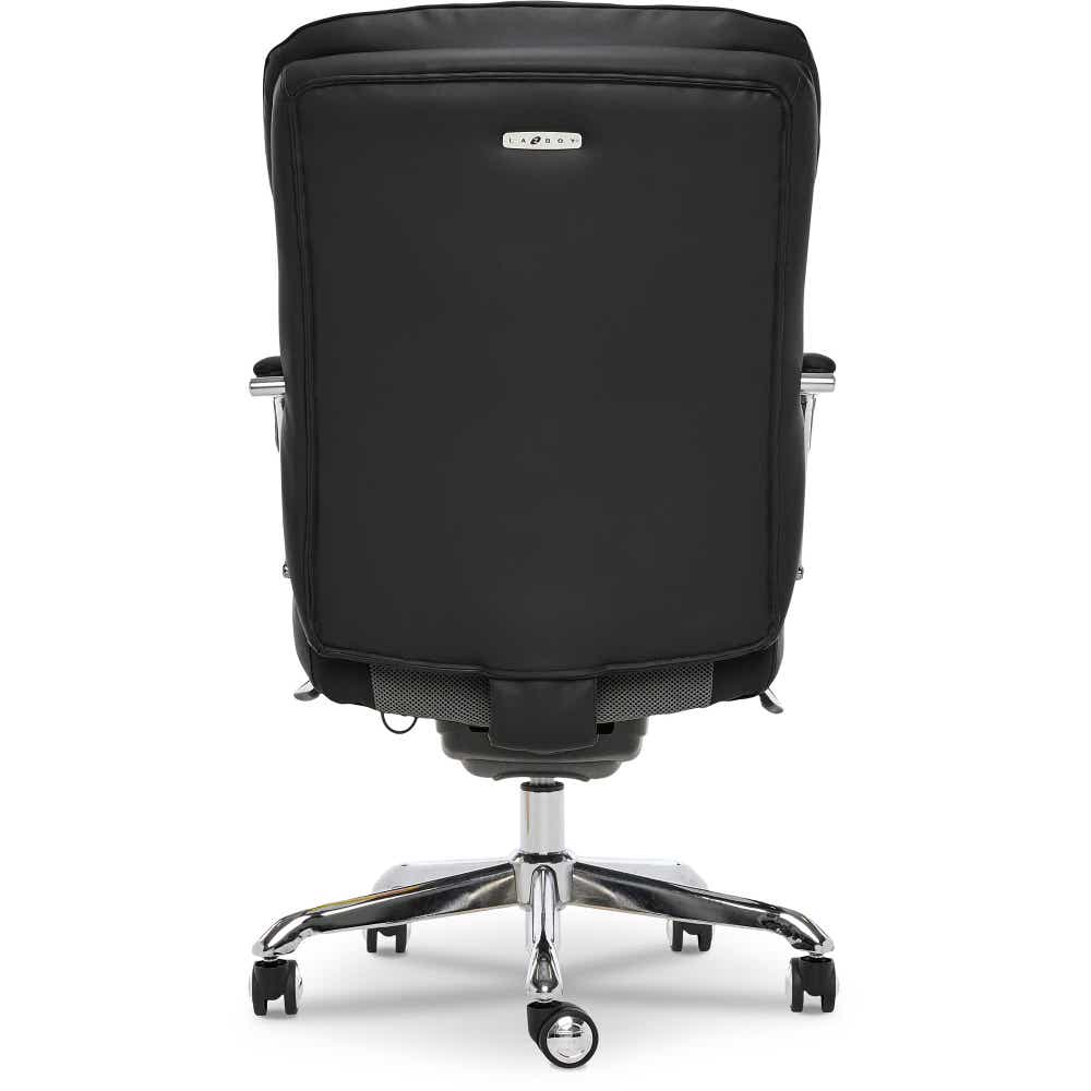 Sutherland Quilted Leather Office Chair, Jet Black - 44813A-LZB 44813ALZB