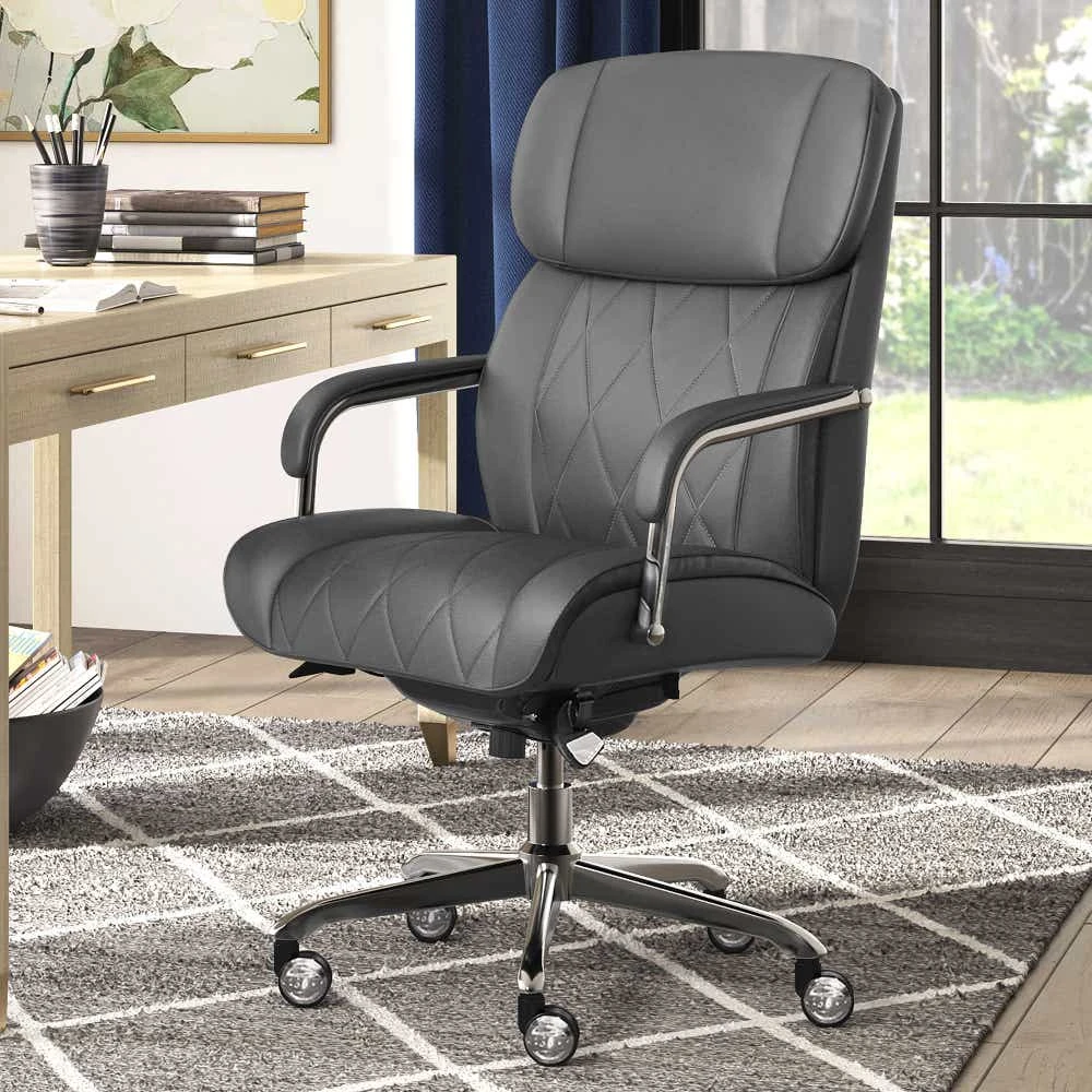 Sutherland Quilted Leather Office Chair 44813BLZB