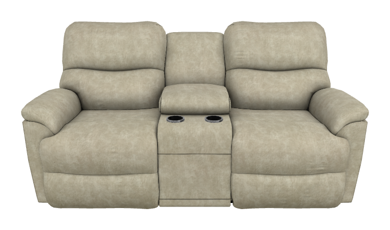 Trouper Reclining Loveseat w/ Console - 449724 449724
