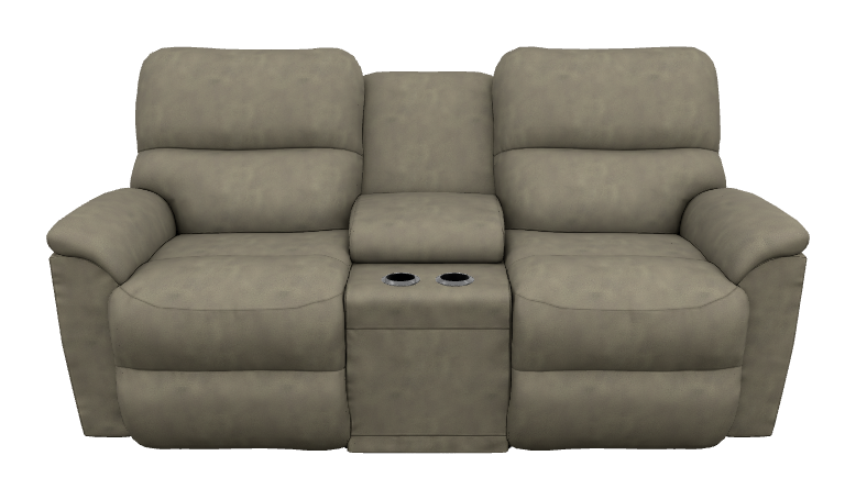 Brooks Reclining Loveseat w/ Console - 449727 449727