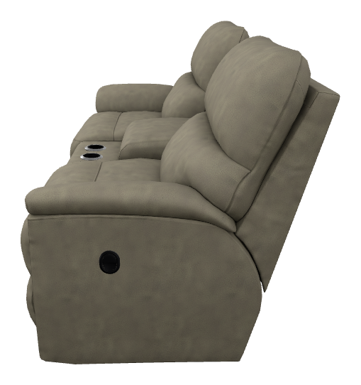 Brooks Reclining Loveseat w/ Console - 449727 449727