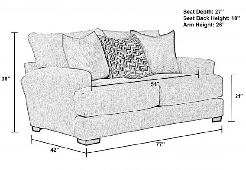 Ava 4498 Loveseat 449802