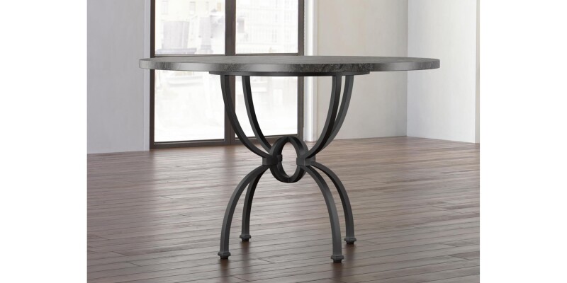 Atlas Blue Stone Round Dining Table 4521K4807BS