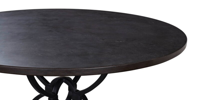 Atlas Blue Stone Round Dining Table 4521K4807BS