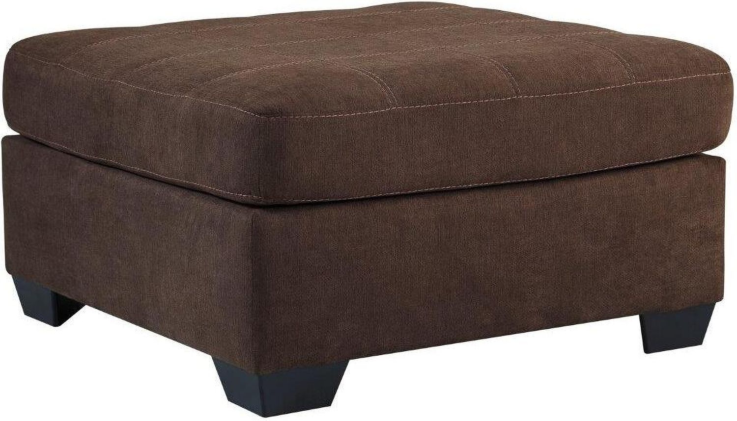 Maier Oversized Accent Ottoman In Walnut 4522108