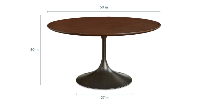 Copenhagen Round Dining Table 4535K6060