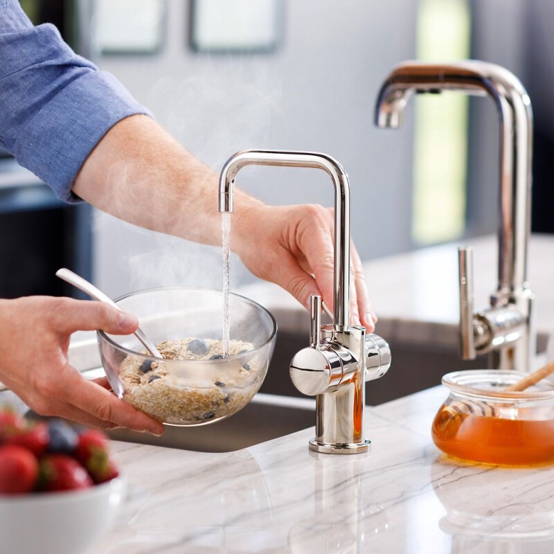 Showroom Collection Modern 3020 Instant Hot and Cold Faucet - Arctic Steel, FHC3020AS 45396AJISE