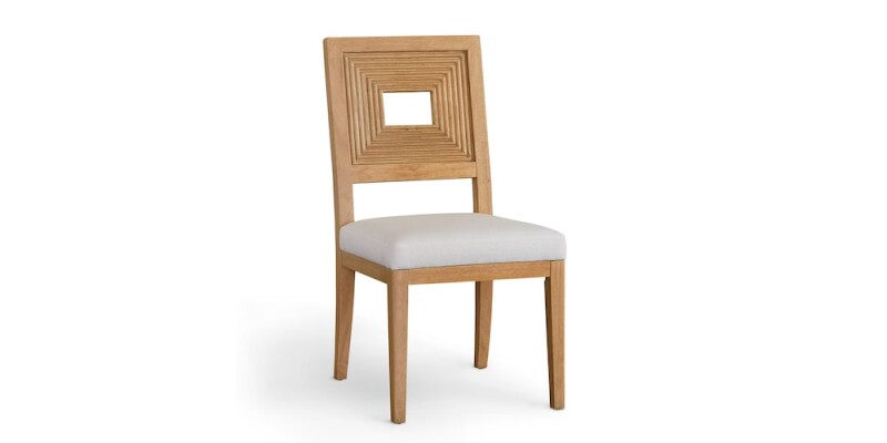 Newbury Open Back Side Chair with Upholstered Seat 45442455