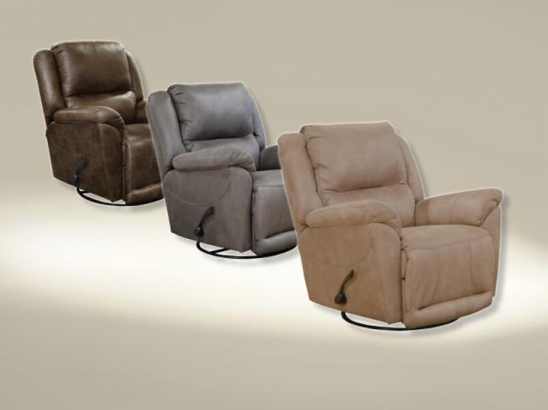 Cole 4566 Chaise Swivel Glider Recliner 45665
