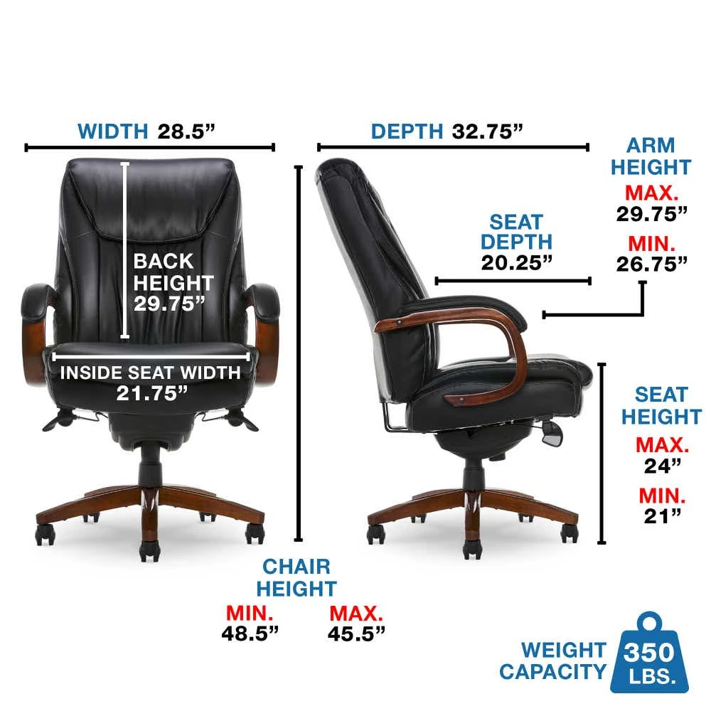 Edmonton Big & Tall Executive Office Chair 45764ALZB