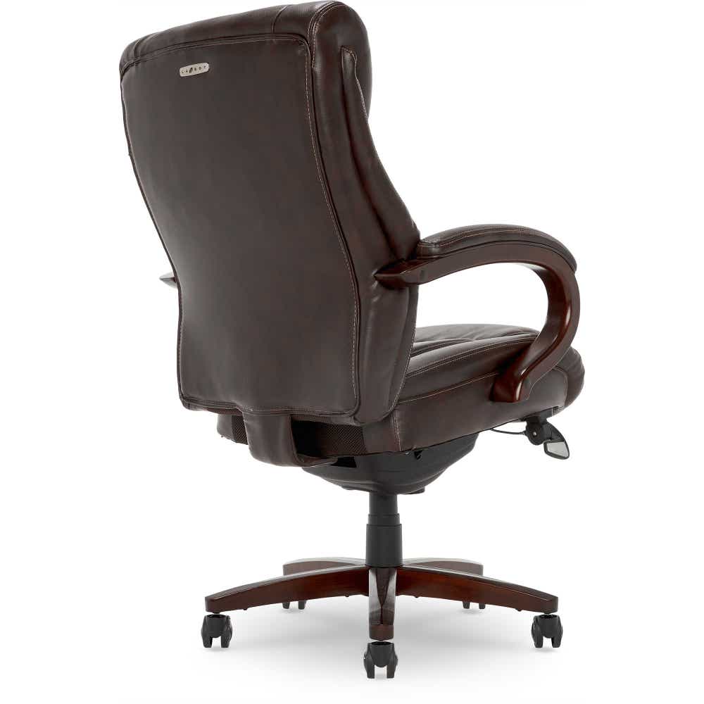 Bellamy Executive Leather Office Chair, Brown - 45783-LZB 45783LZB