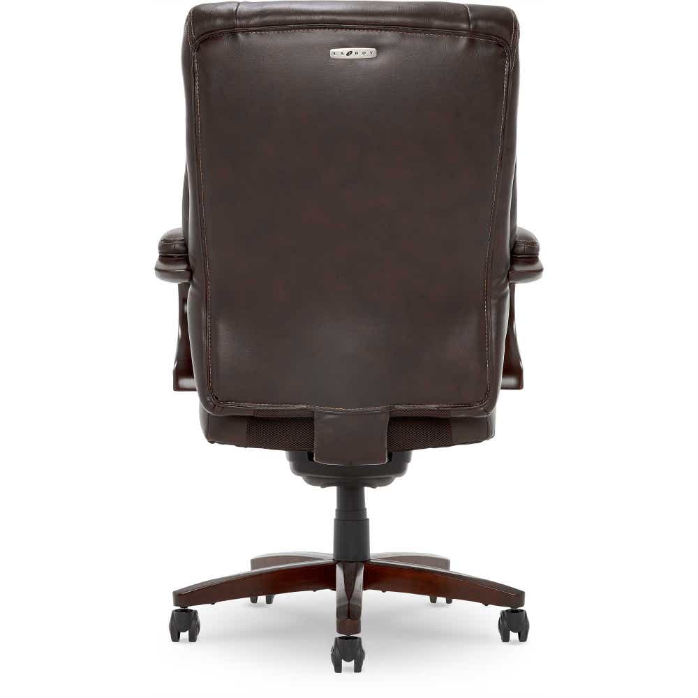 Bellamy Executive Leather Office Chair, Brown - 45783-LZB 45783LZB