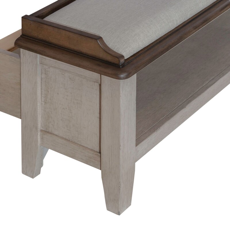 Ivy Hollow King Uph Bench Footboard 457BR16FS