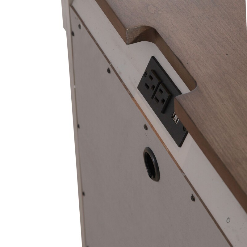 Ivy Hollow 3 Drawer Night Stand w/ Charging Station 457BR61