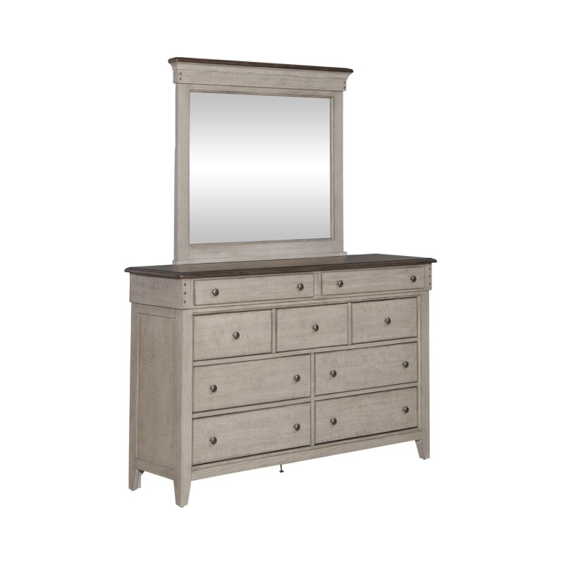 Ivy Hollow Dresser & Mirror 457BRDM