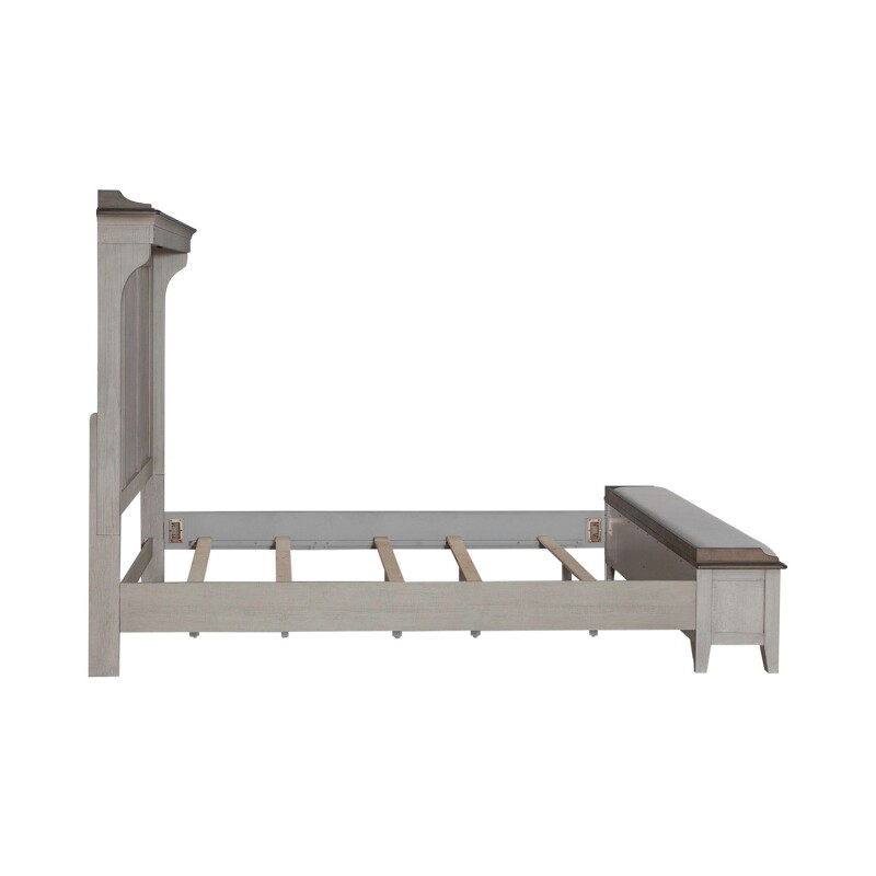 Ivy Hollow King Mantle Storage Bed 457BRKMS