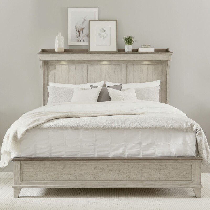 Ivy Hollow King Mantle Bed 457BRKMT