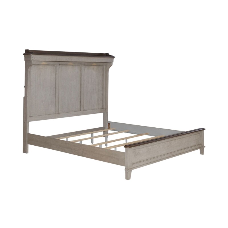 Ivy Hollow King Mantle Bed 457BRKMT