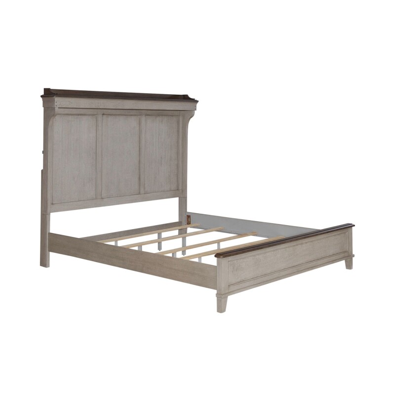 Ivy Hollow King Mantle Bed 457BRKMT
