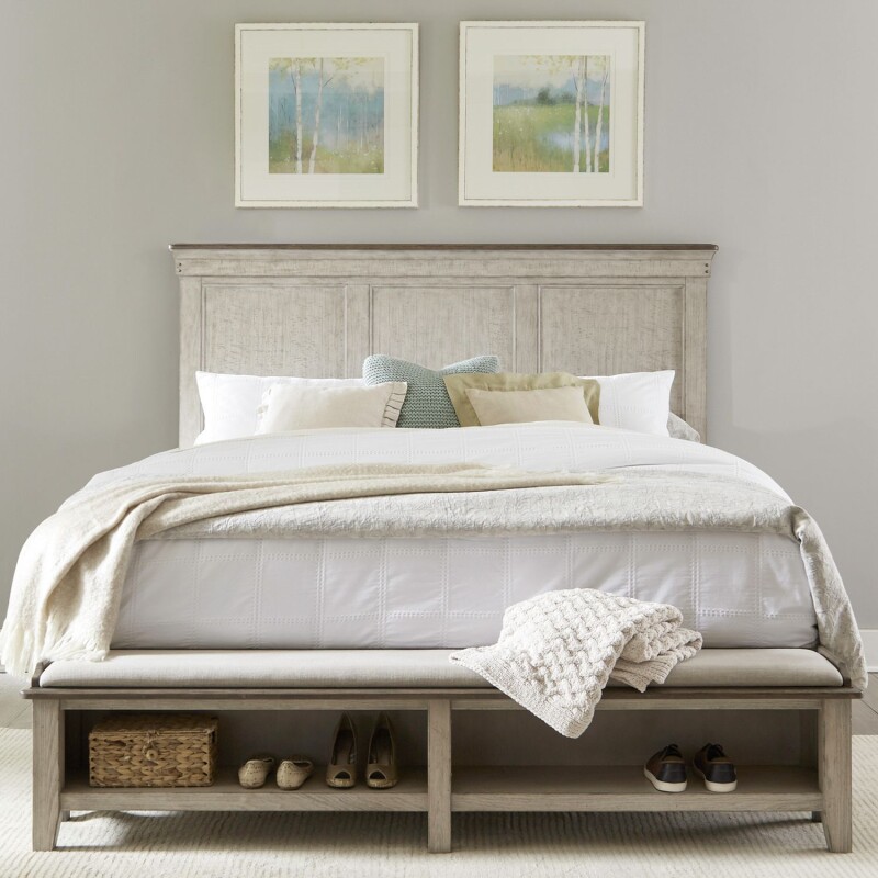 Ivy Hollow King Storage Bed 457BRKSB