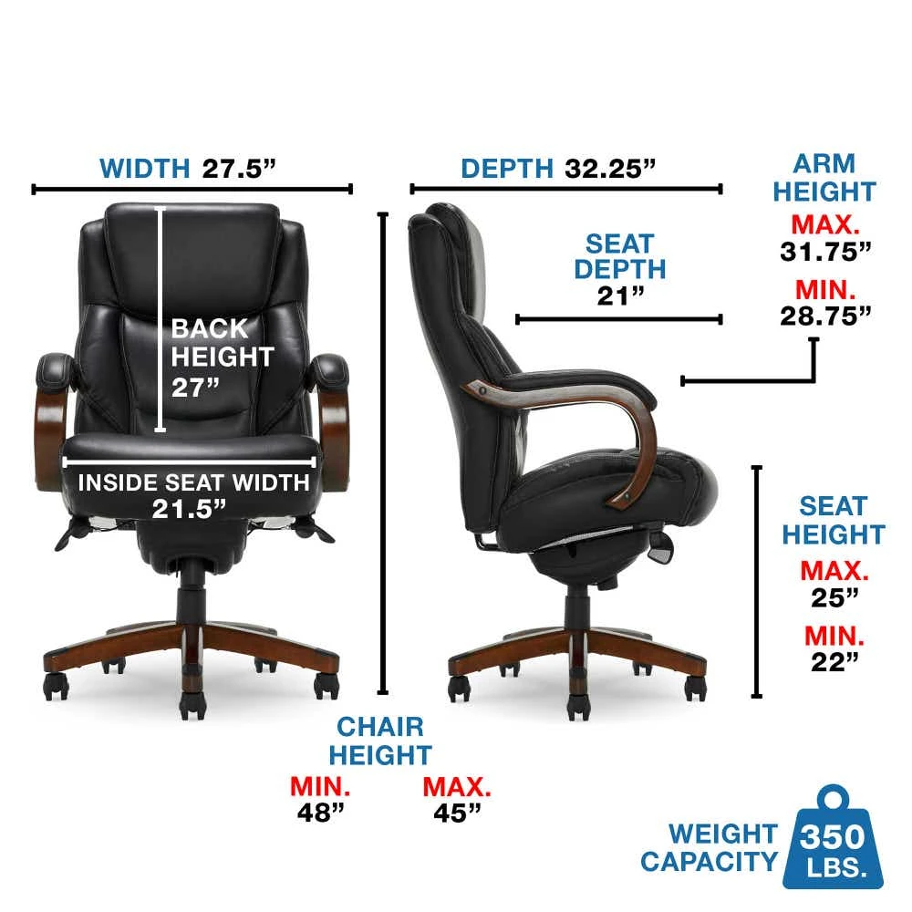 Delano Big & Tall Executive Office Chair 45833ALZB