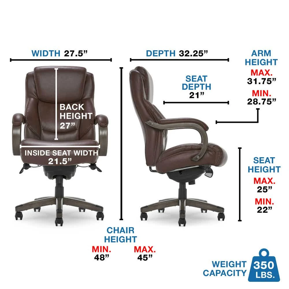 Delano Big & Tall Executive Office Chair 45833CLZB