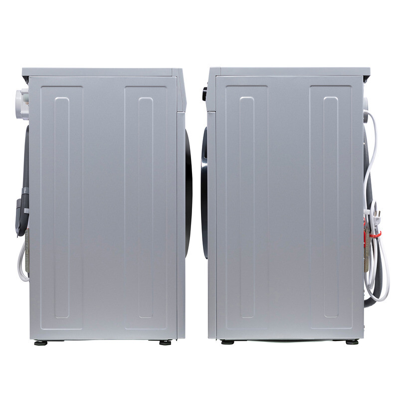 All-in-One 4600 Washer Dryer VENTLESS/VENTED PET Cycle 1.62cf/15lbs 110V 4600SILVER