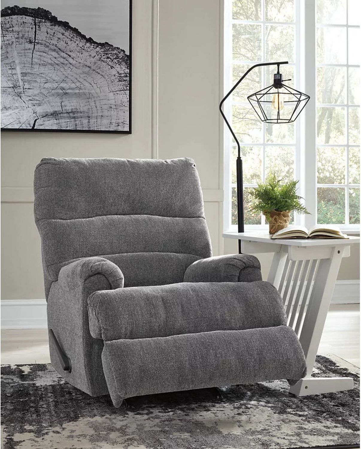 Man Fort Graphite Recliner 4660525