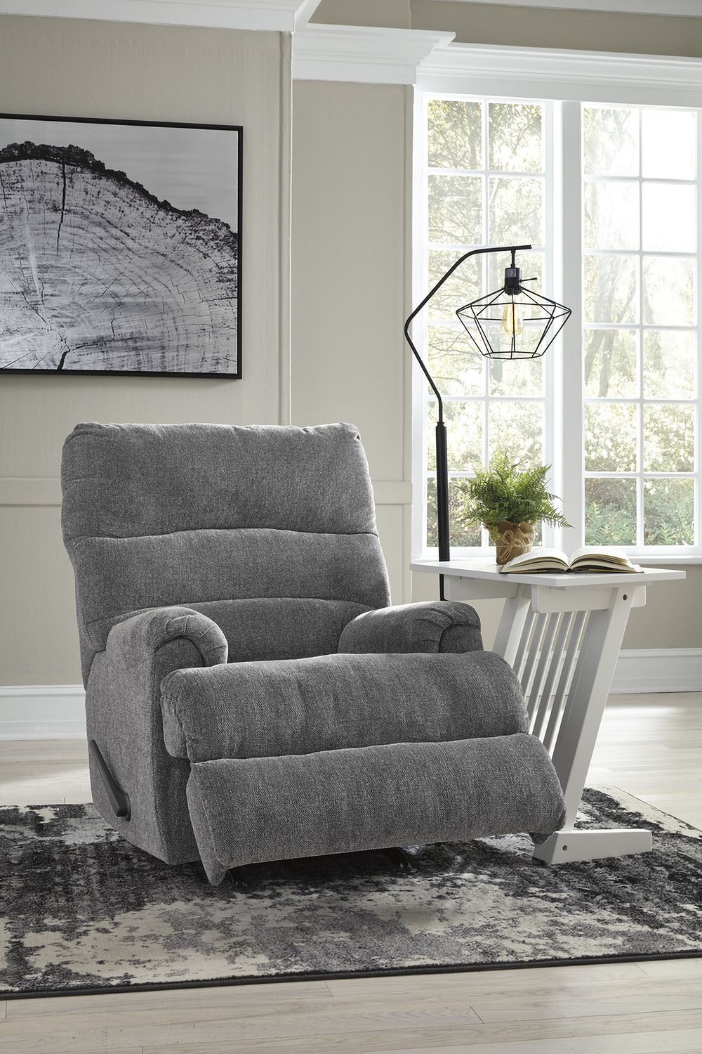 Man Fort Graphite Recliner 4660525