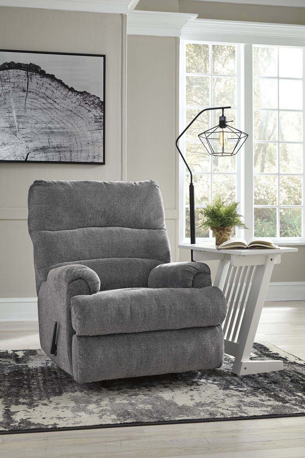 Man Fort Graphite Recliner 4660525