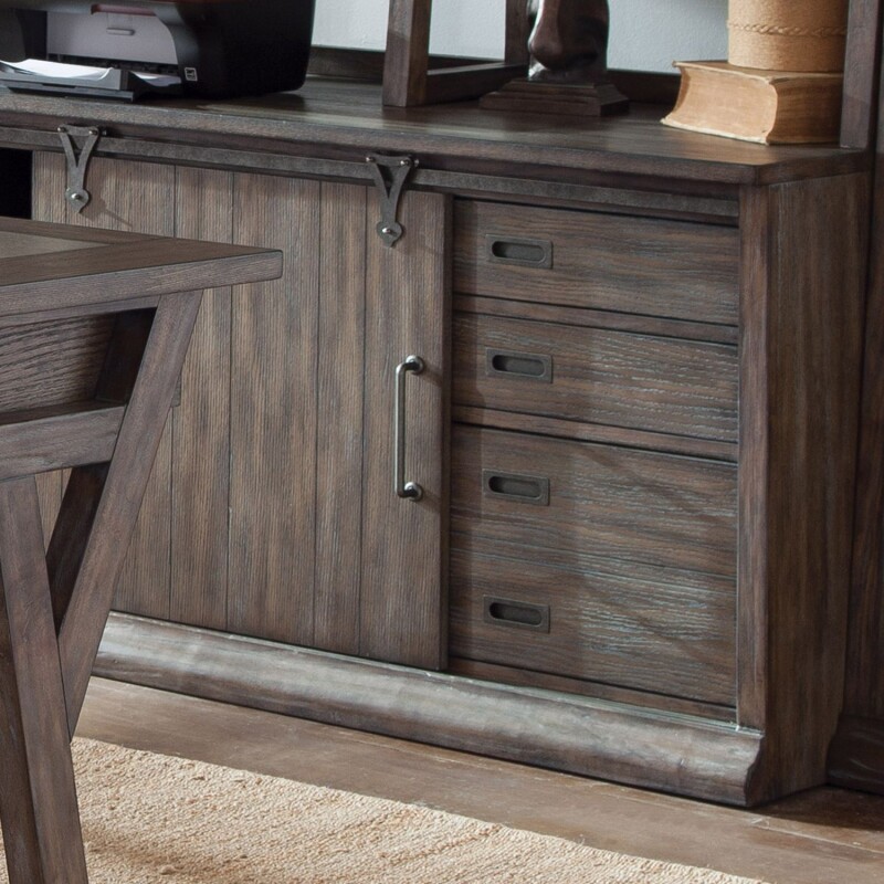 Stone Brook Computer Credenza 466HO120